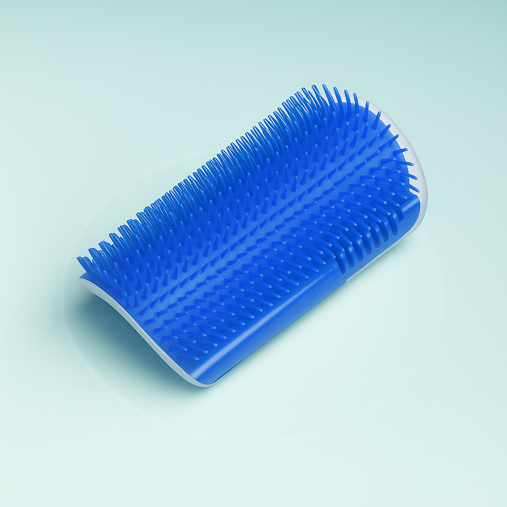 Bluboou - Premium Corner Cat Scratcher Massage Brush