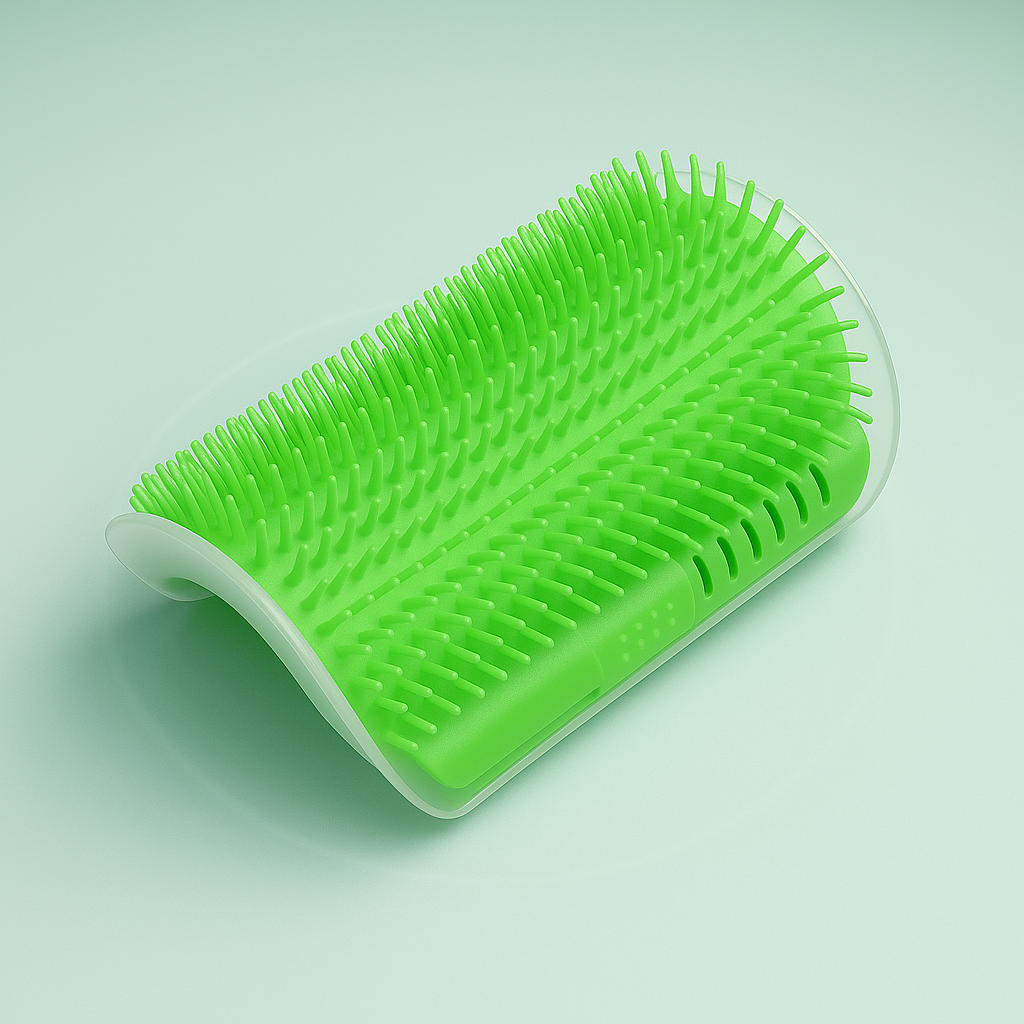 Bluboou - Premium Corner Cat Scratcher Massage Brush