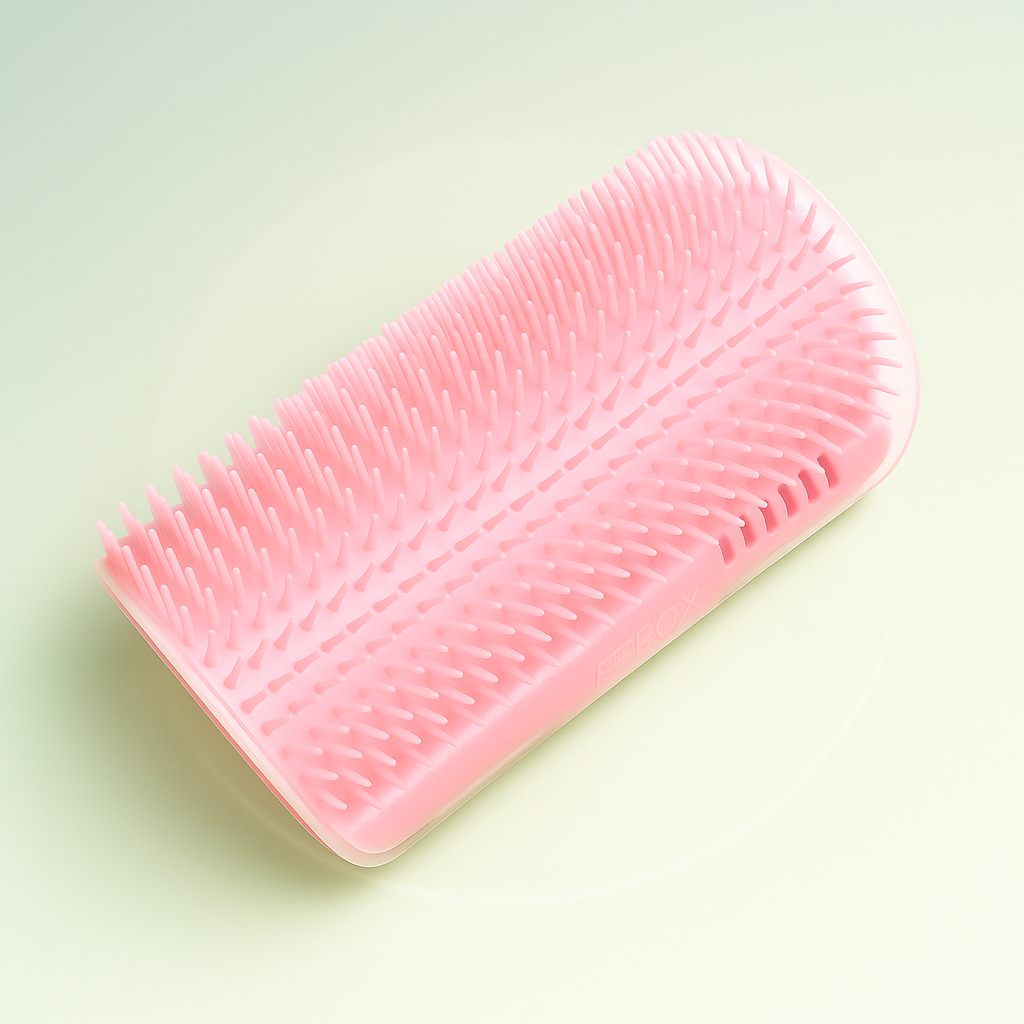 Bluboou - Premium Corner Cat Scratcher Massage Brush