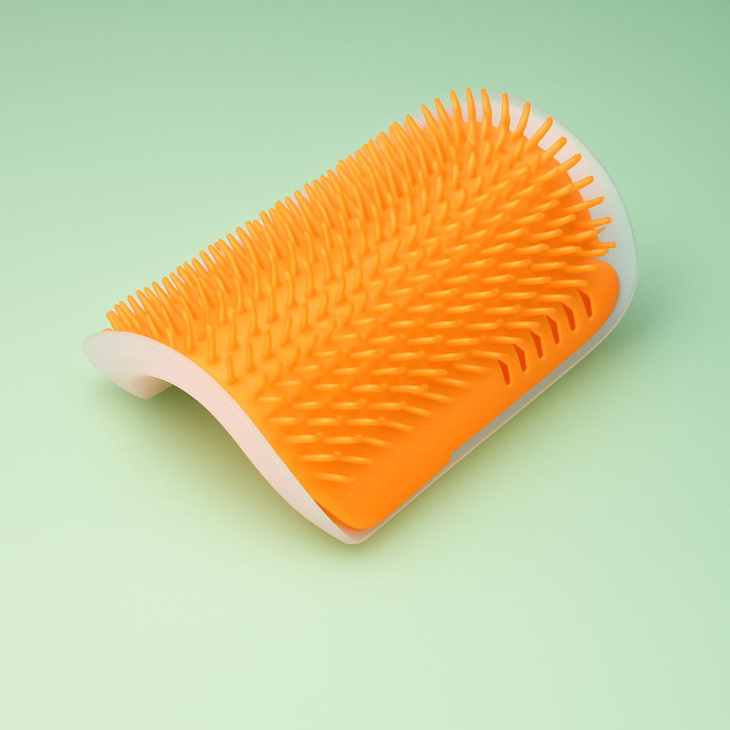 Bluboou - Premium Corner Cat Scratcher Massage Brush